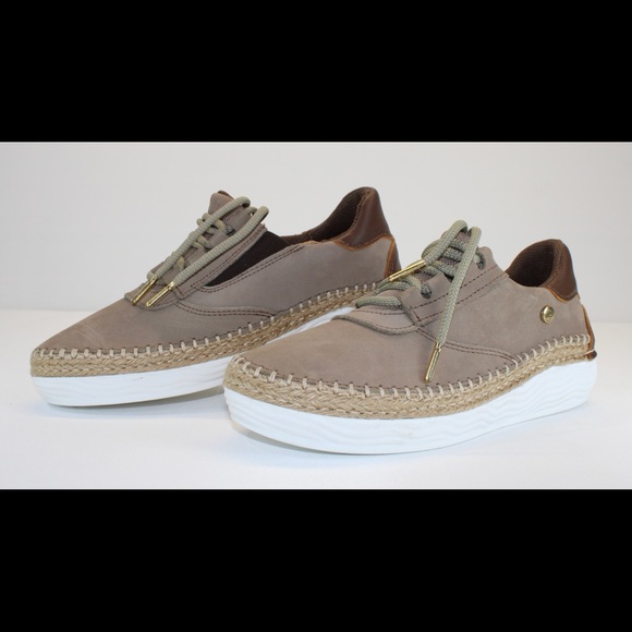 Comfortable Lightweight stylish espadrille Sneakers size 10 light brown - Picture 9 of 9